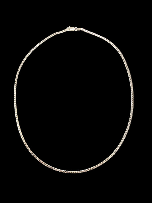 Sterling Silver 1 MM Fine Curb Chain CHN3315 (PACK OF 10)
