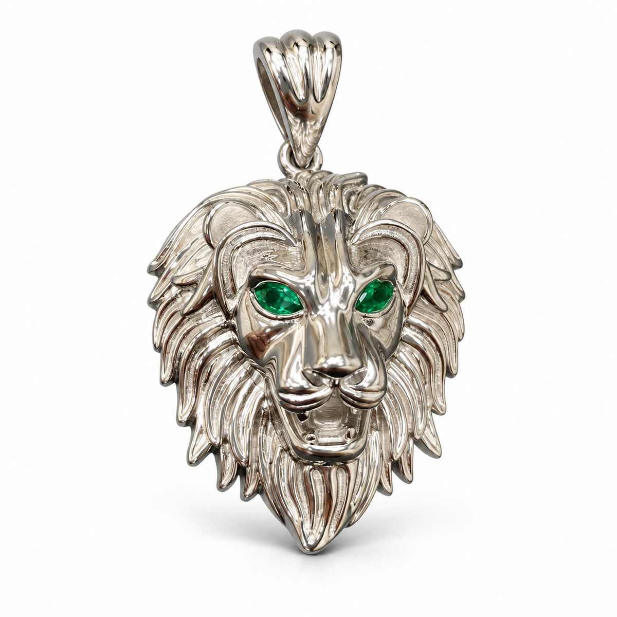 Sterling Silver Lion Pendant PCZ0292101