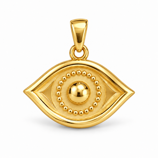 Sterling Silver Plain Star of David Pendant – Gold Plated