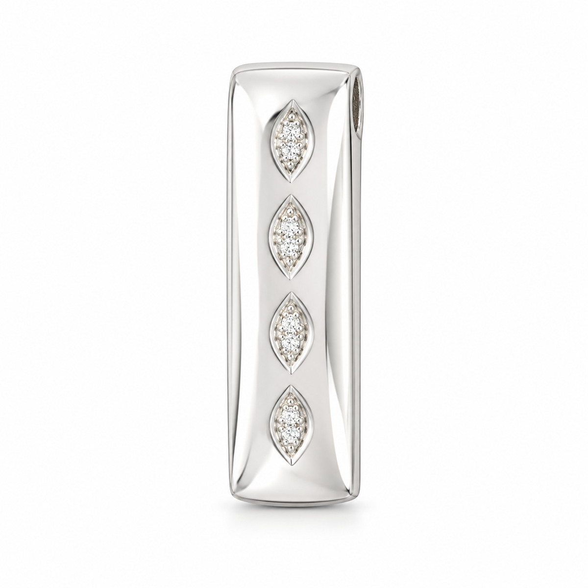 Sterling Silver CZ Pendant