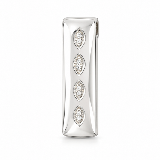 Sterling Silver CZ Pendant