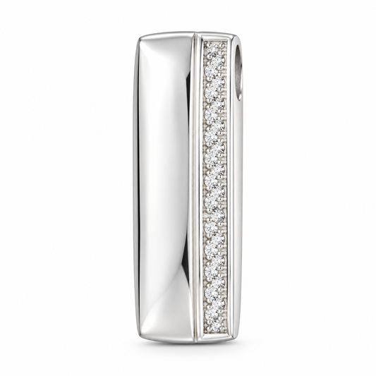 Sterling Silver CZ Pendant