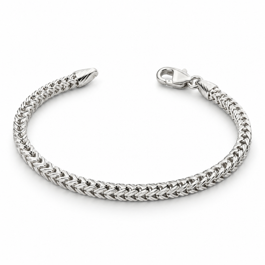 Sterling Silver 2.5 MM  Franco Bracelet  BC3321