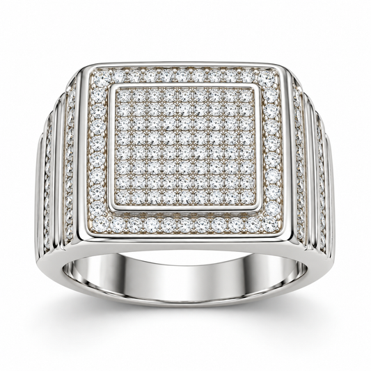 Sterling Silver Ring CZ Stone RCZ3339