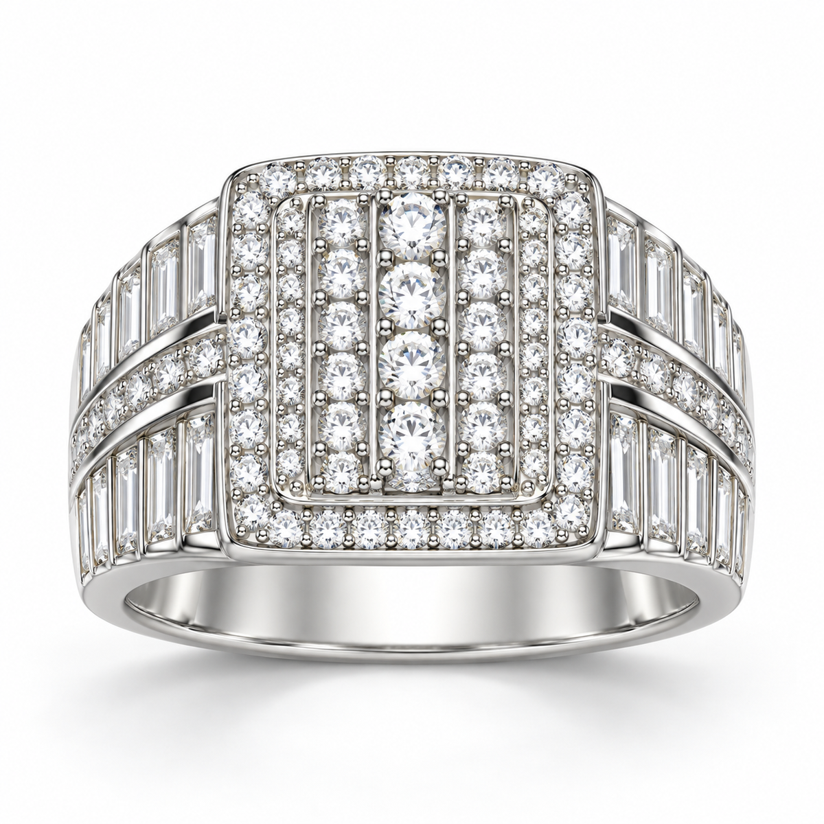 Sterling Silver Ring CZ Stone