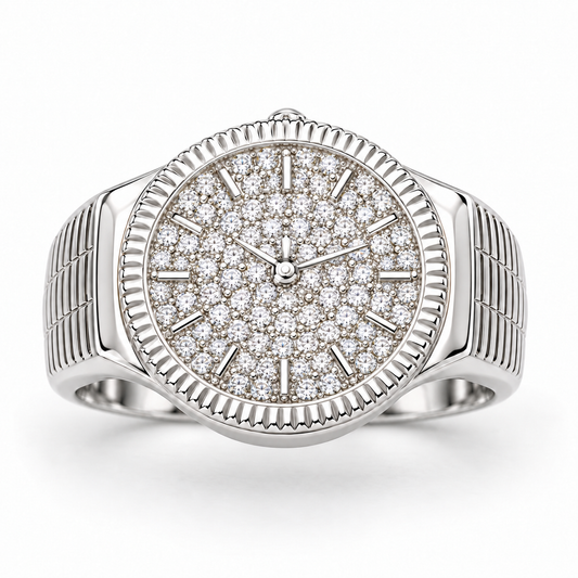 Sterling Silver Ring CZ Stone RCZ3336
