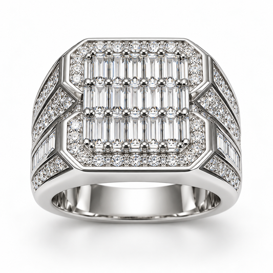 Sterling Silver Ring CZ Stone RCZ3332
