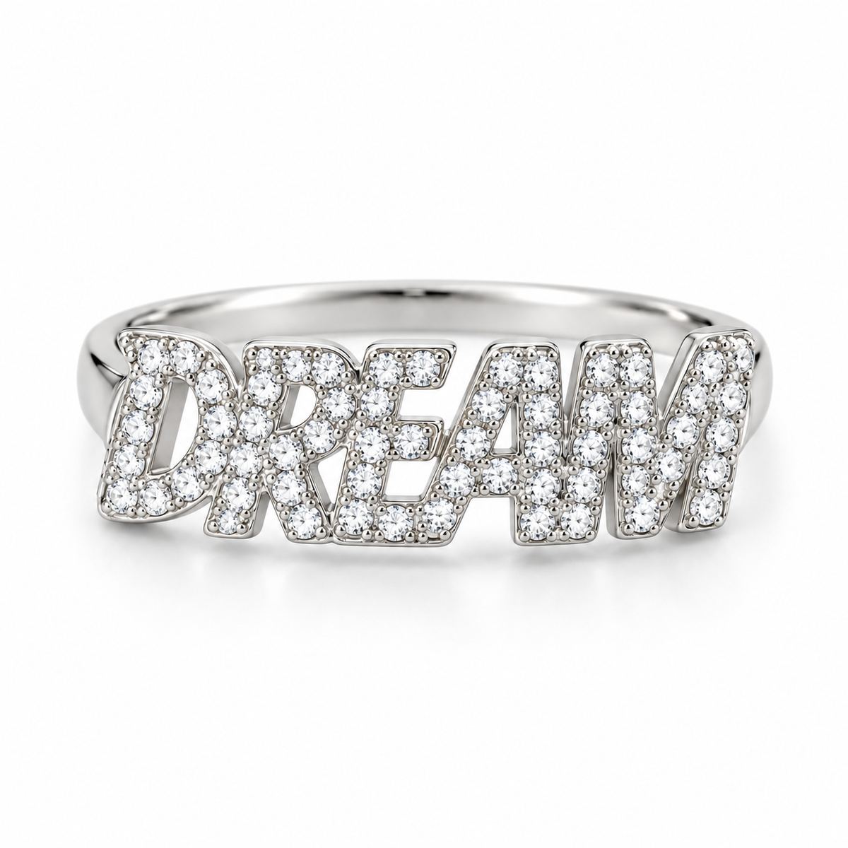 Sterling Silver Dream Ring CZ Stone