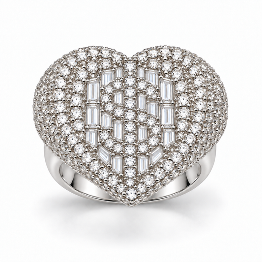 Sterling Silver Ring CZ Stone RCZ3361
