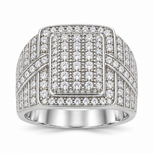 Sterling Silver Ring CZ Stone RCZ3359