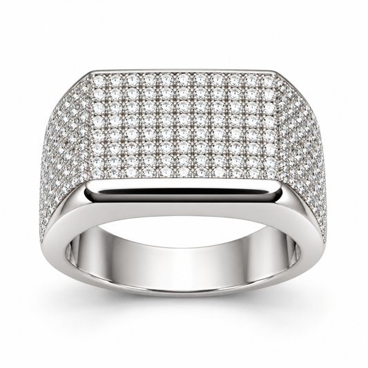 Sterling Silver Ring CZ Stone RCZ3352