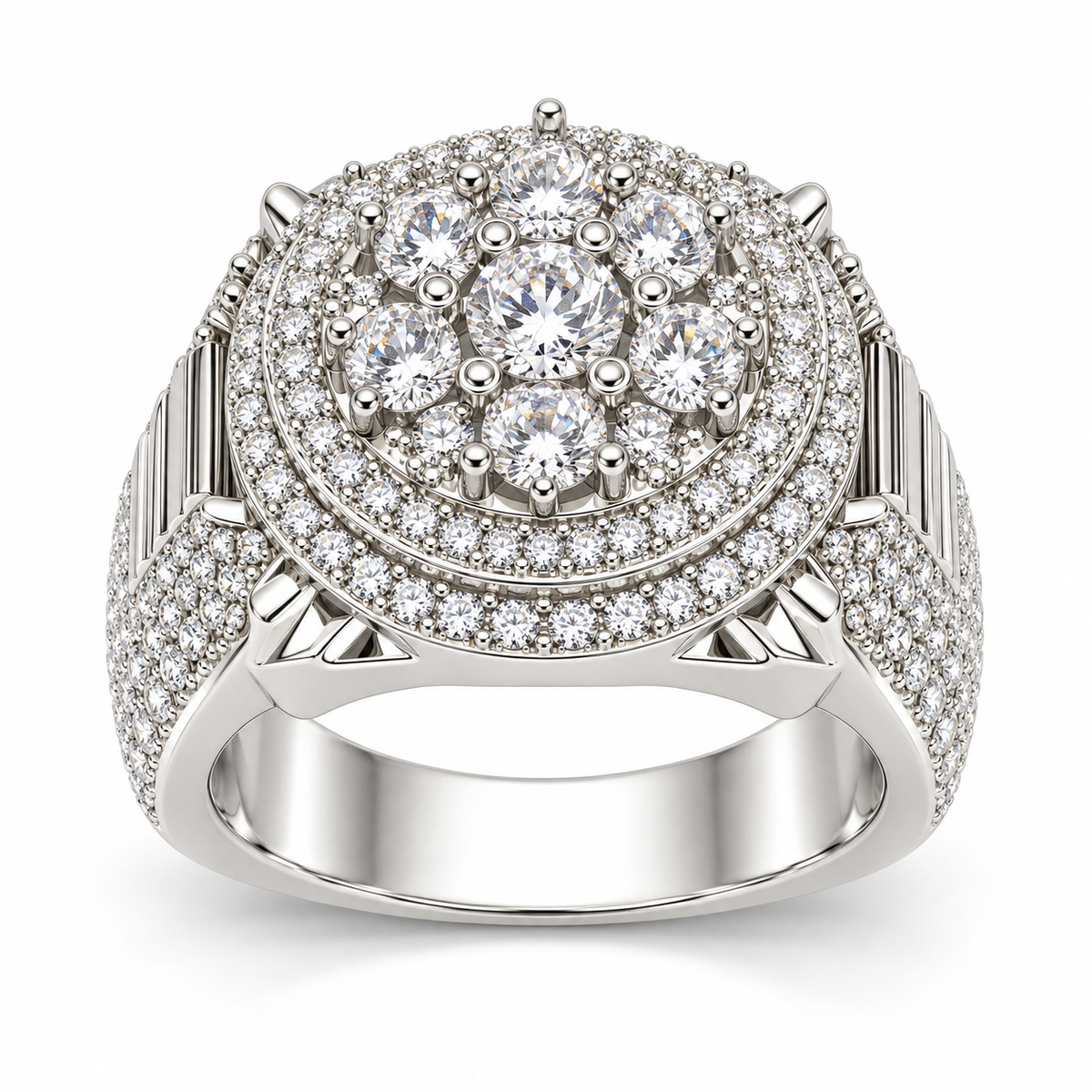 Sterling Silver Ring CZ Stone