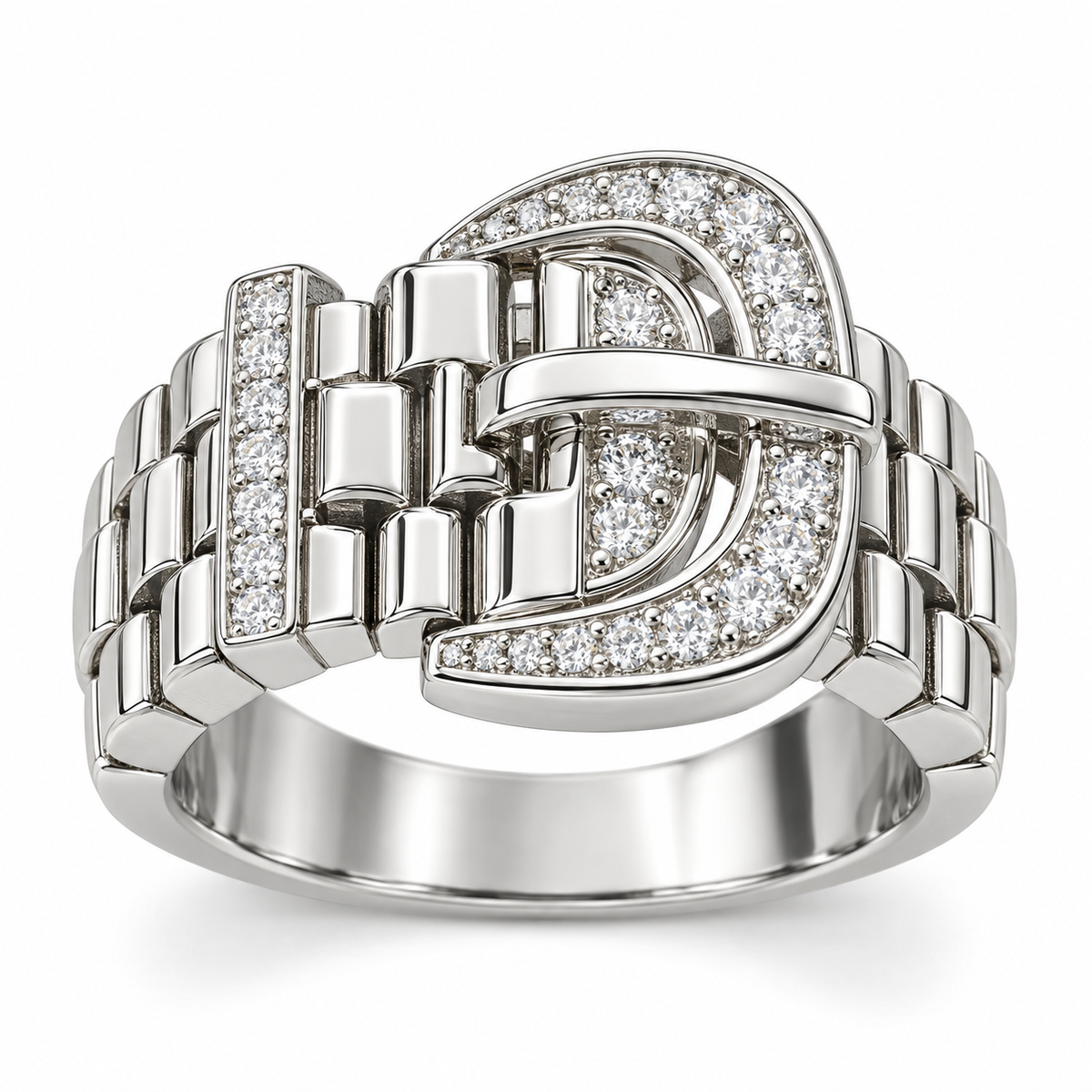 Sterling Silver Ring CZ Stone