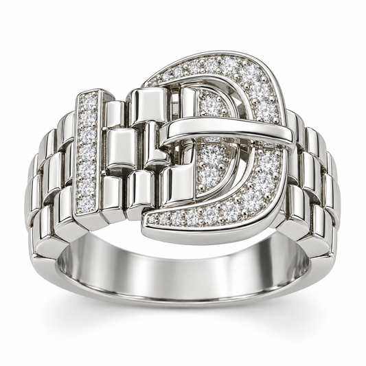 Sterling Silver Ring CZ Stone RCZ3348