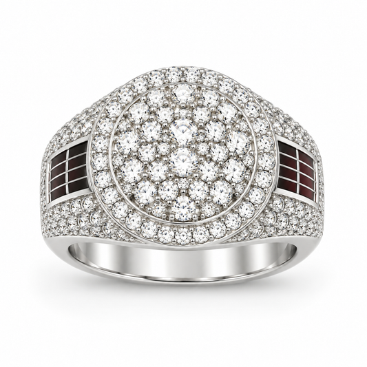 Sterling Silver Ring CZ Stone RCZ3345