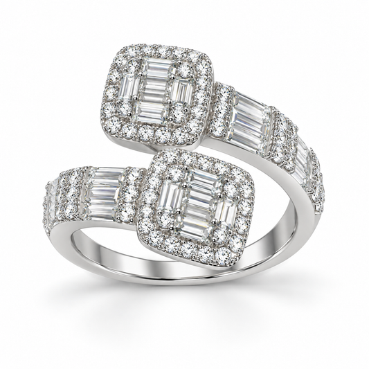 Sterling Silver Ring CZ Stone RCZ0413201