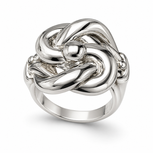 Sterling Silver Plain Ring RCZ0703201