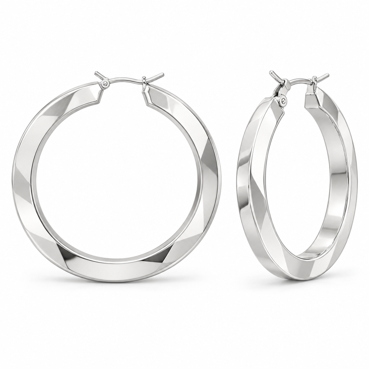 Sterling Silver Hoop Earring