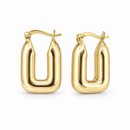 Sterling Silver Plain Earring EP100140