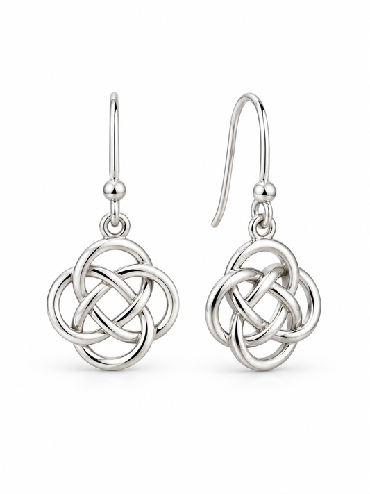 Sterling Silver Earring Plain