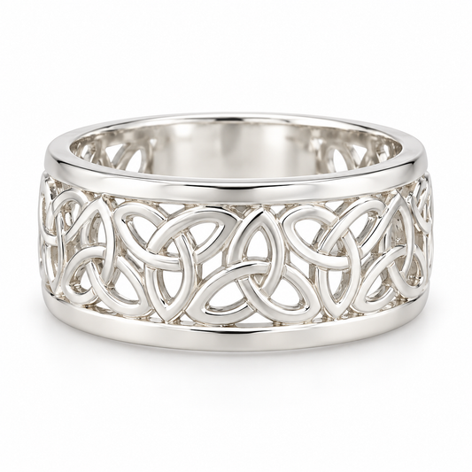 Sterling Silver Celtic Ring RP001