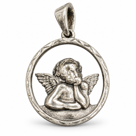 Sterling Silver Angel Pendant PP021270175