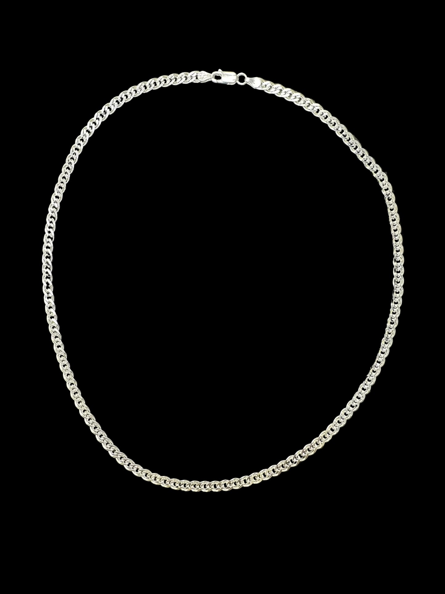 Sterling Silver 5 MM Double Curb Chain CHN3353
