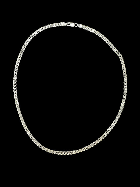 Sterling Silver 5 MM Double Curb Chain CHN3353
