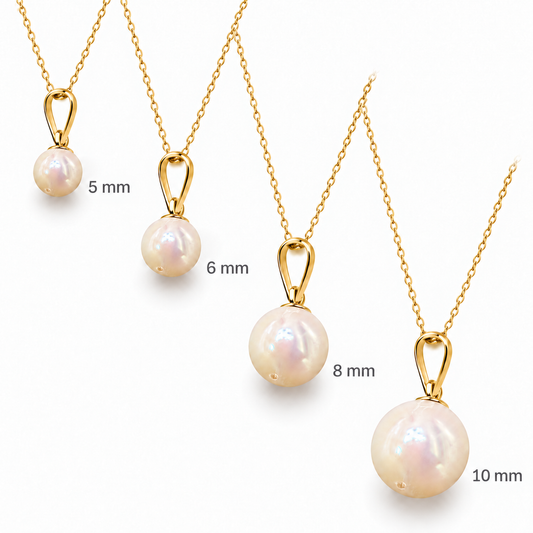 Sterling Silver 18" Pearl Necklace NCZ2607161