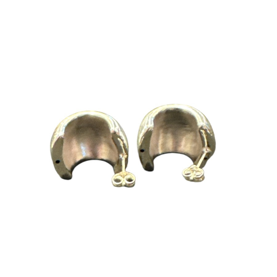 Sterling Silver Plain Earring ECZ100103