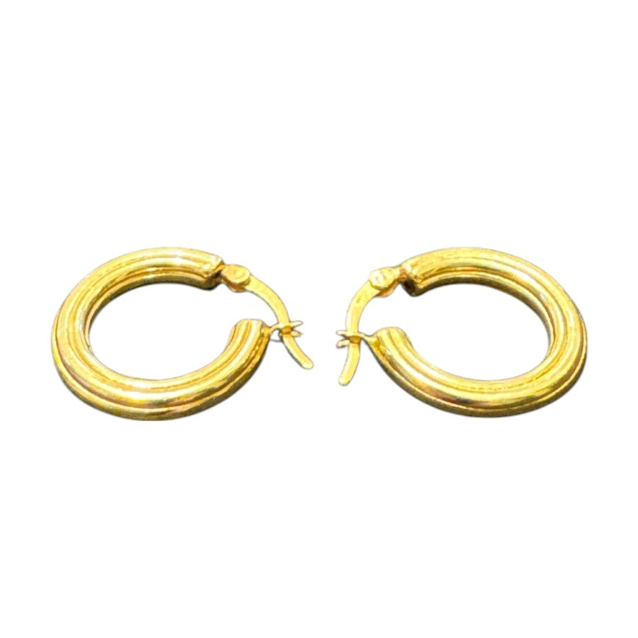 Sterling Silver Plain Earring ECZ100112