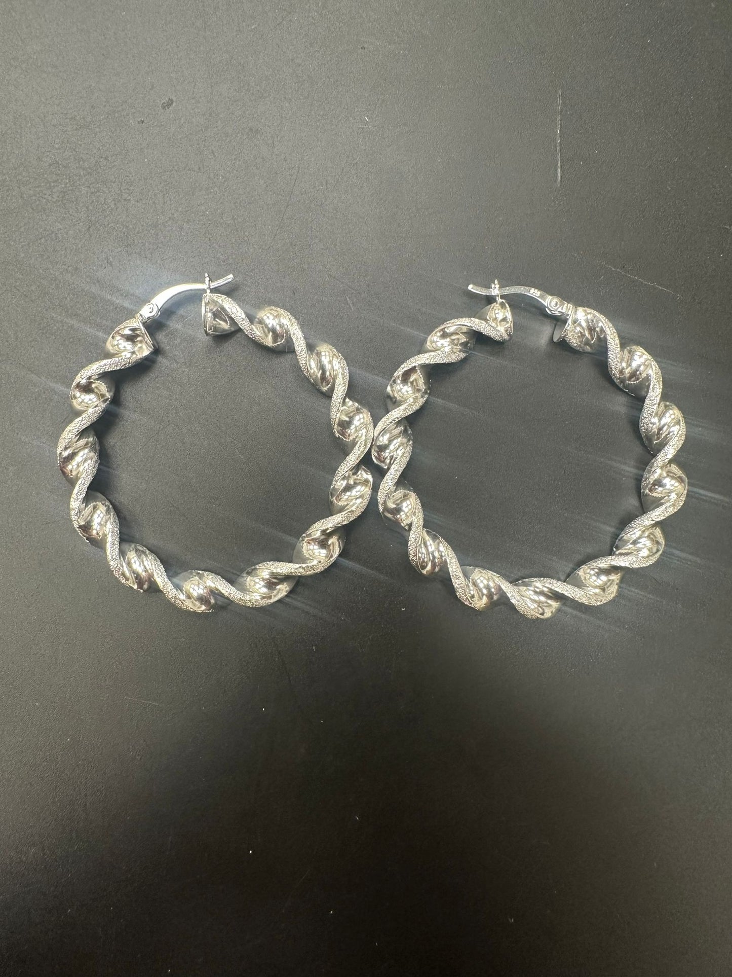 Sterling Silver Round Earring ECZ100113Y