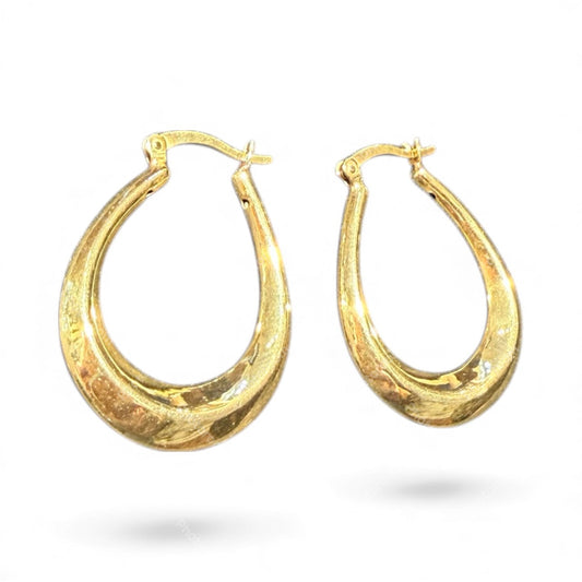 Sterling Silver Plain Earring ECZ100115