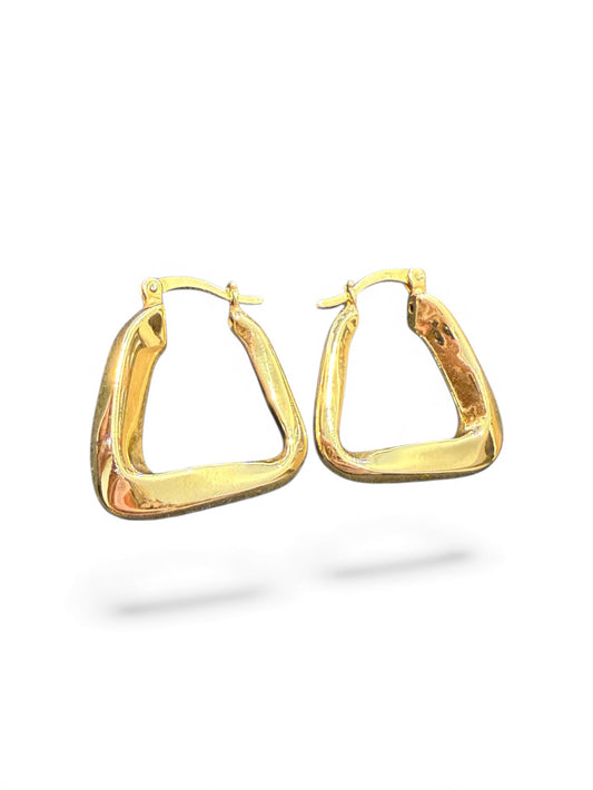 Sterling Silver Plain Earring ECZ100116