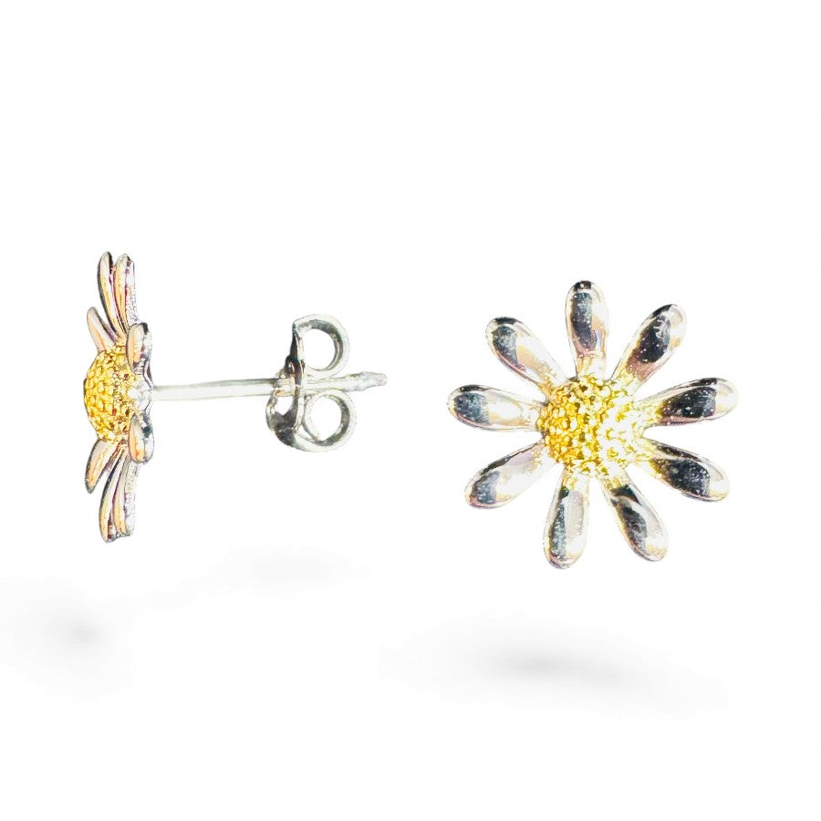 Sterling Silver Stud Earring CZ Stone ECZ10012