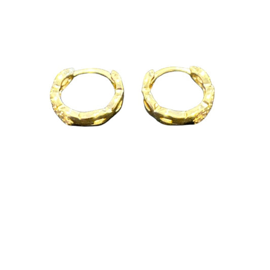 Sterling Silver Infinity Earring CZ Stone ECZ10039