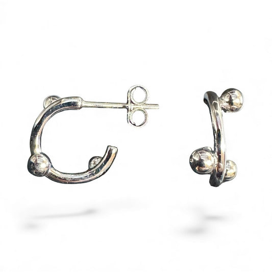 Sterling Silver Earring ECZ10042