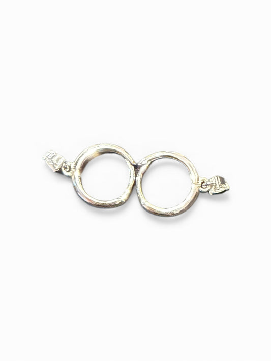 Sterling Silver Round Earring CZ Stone ECZ10050