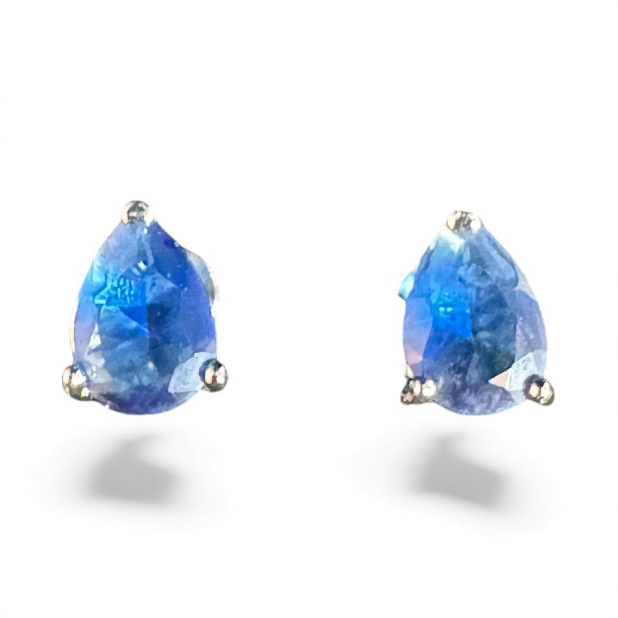 Sterling Silver Stud Earring CZ Stone ECZ10115