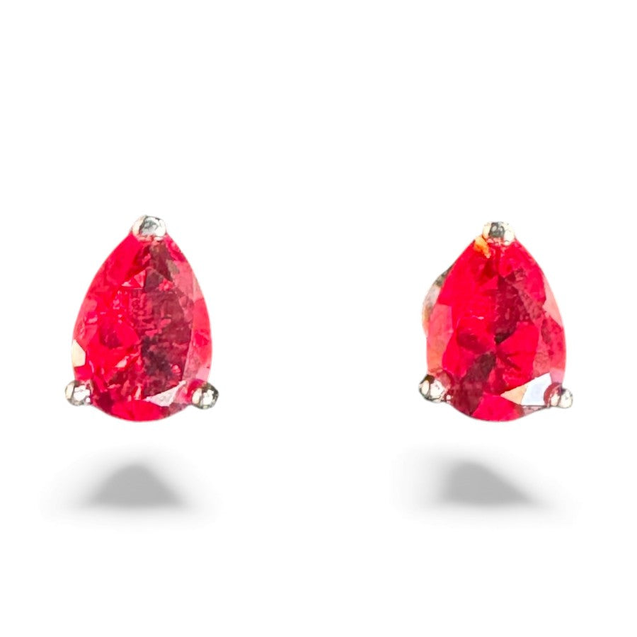 Sterling Silver Stud Earring CZ Stone ECZ10115