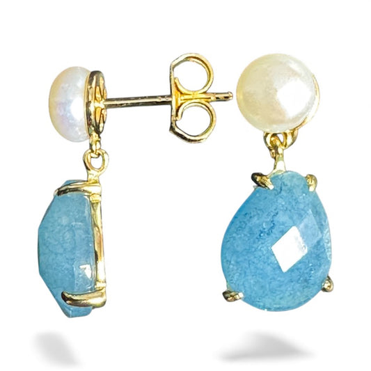 Sterling Silver Drop Earring ECZ10150