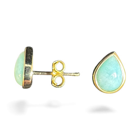 Sterling Silver Stud Earring CZ Stone ECZ10153