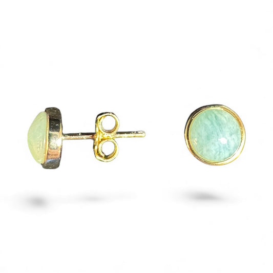 Sterling Silver Stud Earring CZ Stone ECZ10156