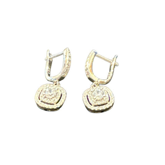 Sterling Silver Earring CZ Stone ECZ10173