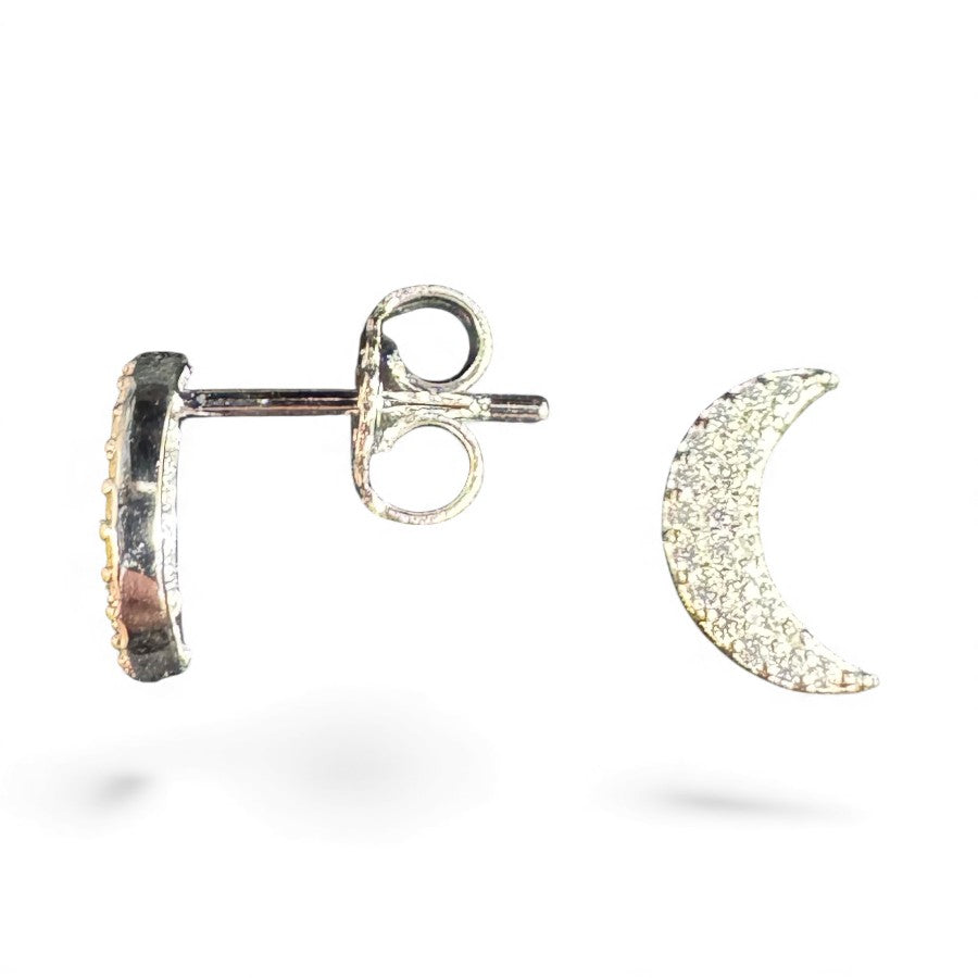 Sterling Silver Stud Earring CZ Stone ECZ1309