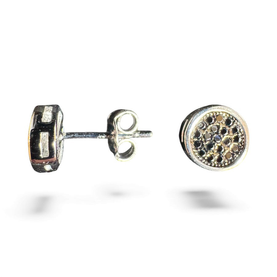 Sterling Silver Stud Earring CZ Stone ECZ230