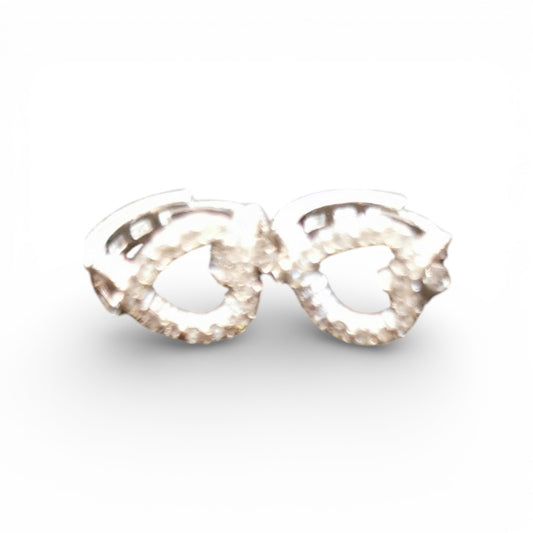 Sterling Silver Earring CZ Stone ECZ3013