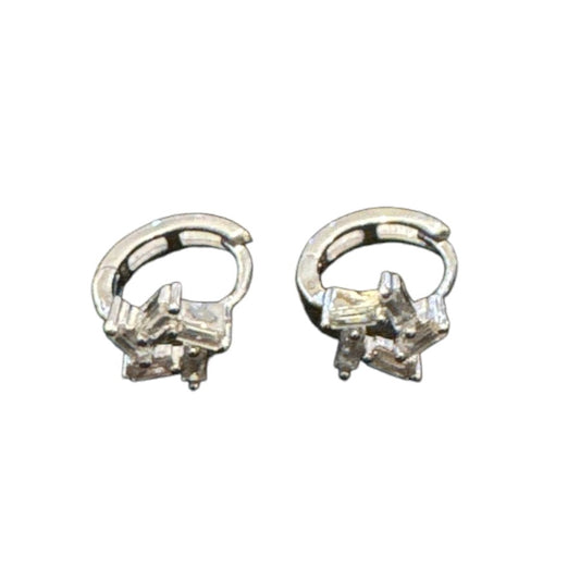 Sterling Silver Earring CZ Stone ECZ3019