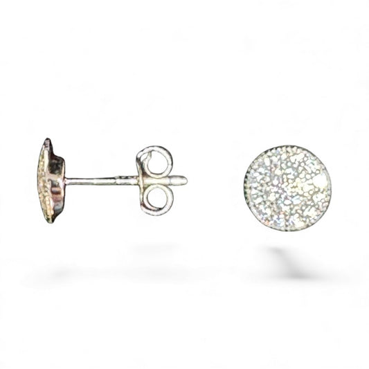 Sterling Silver Stud Earring CZ Stone ECZ304