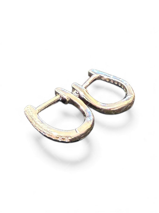 Sterling Silver Earring CZ Stone ECZ7000
